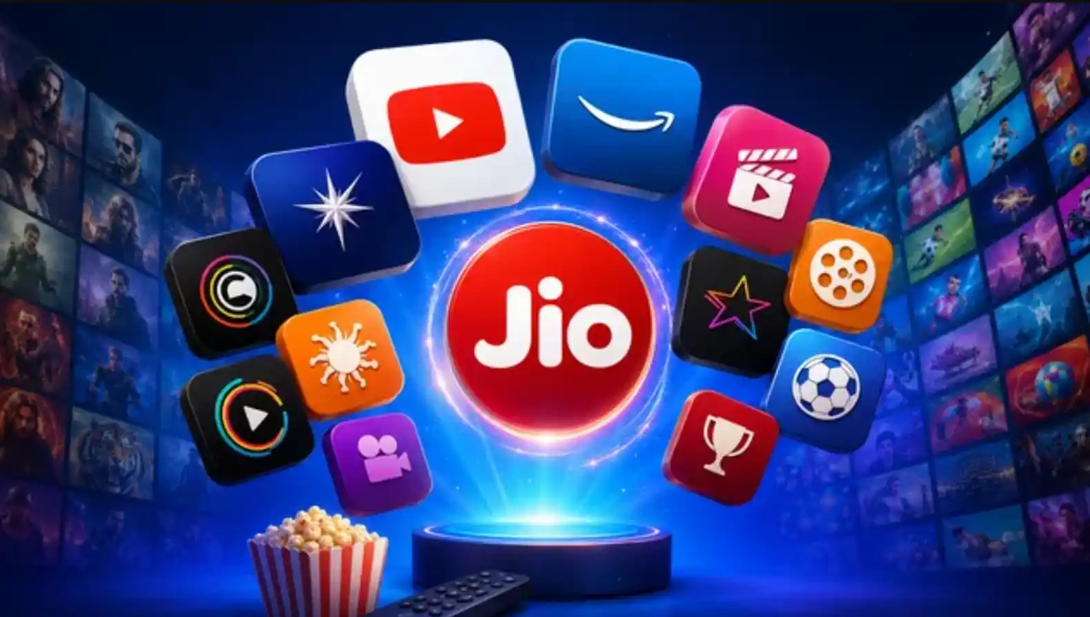 Reliance Jio ₹200 OTT recharge plan offering YouTube Premium, Prime Video Mobile, JioHotstar and 30GB data