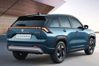 Maruti Suzuki Victoris SUV showing different variants available in 2026