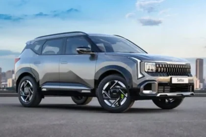 Kia Seltos SUV with genuine exterior and interior accessories