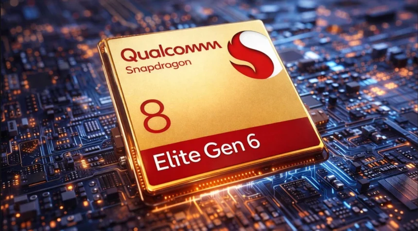 Qualcomm Snapdragon 8 Elite Gen 6 Pro mobile processor designed for next-generation flagship smartphones