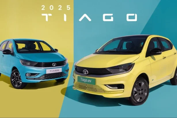 2026 Tata Tiago EV electric hatchback with updated styling and modern EV design