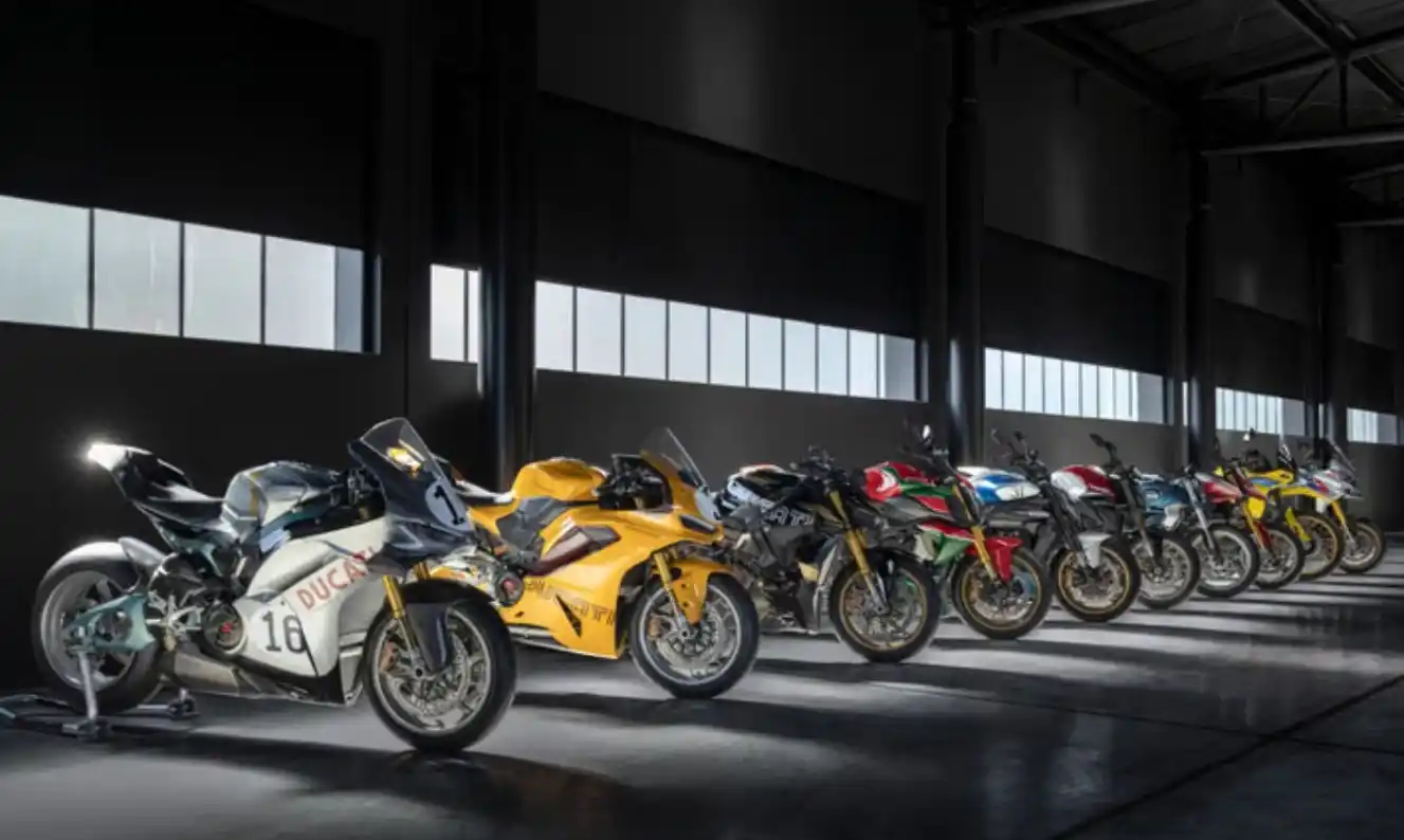 Ducati Collezione 100 limited-edition motorcycles celebrating 100 years of Ducati