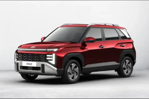 Hyundai Venue compact SUV celebrating 8 lakh sales milestone in India