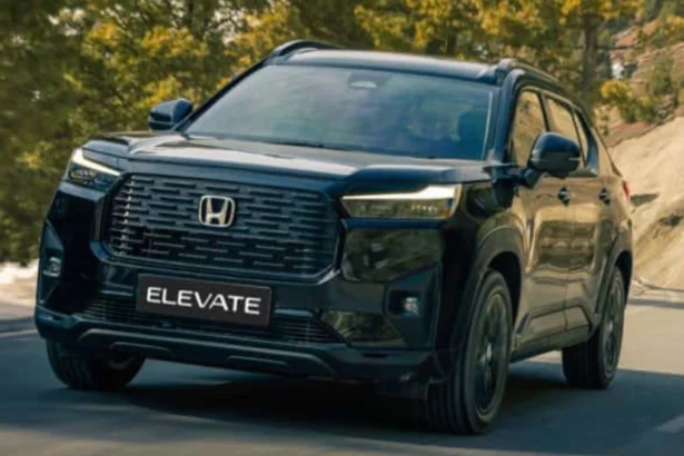 Honda Elevate facelift SUV with updated styling and new technology features