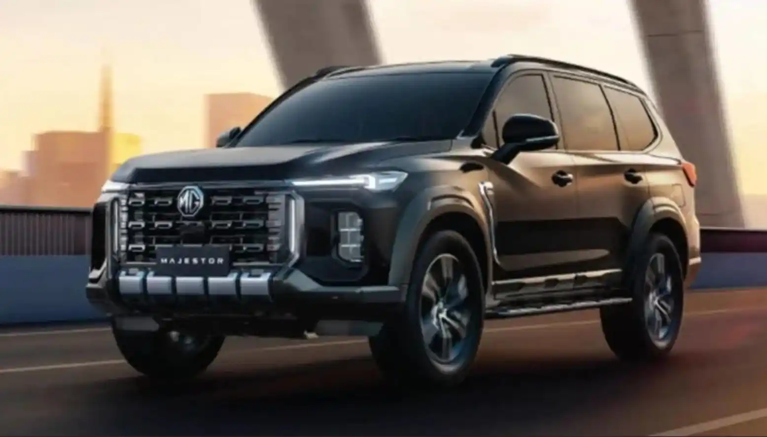 MG Majestor Savvy premium SUV with 4x4 off-road capability
