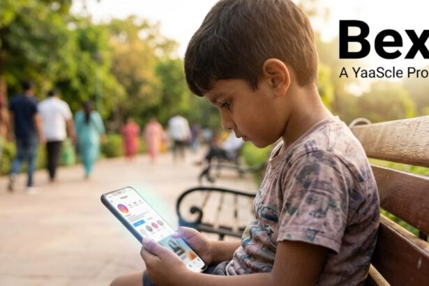 Instagram app logo displayed on a smartphone screen highlighting online child safety concerns and content moderation challenges.
