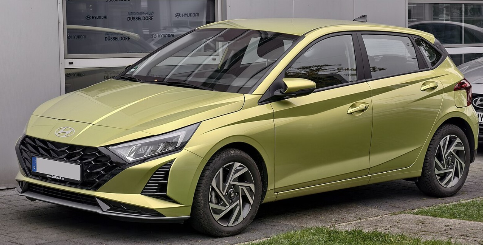 Hyundai i20 premium hatchback showcasing its modern design after achieving 1.5 million cumulative sales in India.