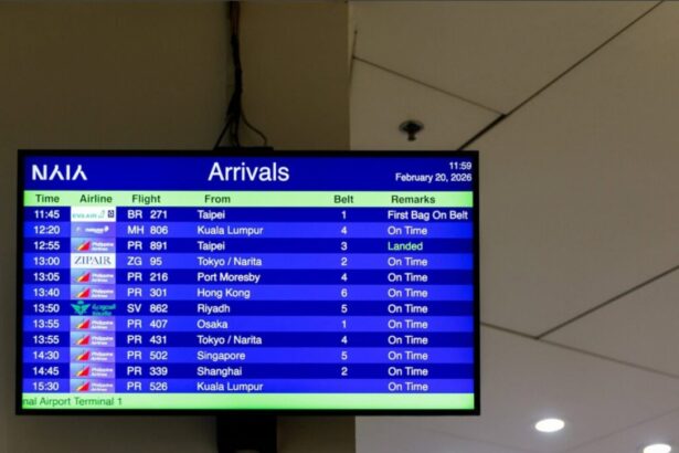 Philippine Airlines aircraft at Ninoy Aquino International Airport during NAIA modernization
