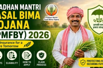 Farmer tending horticultural crops covered under Rajasthan's Weather Based Crop Insurance Scheme