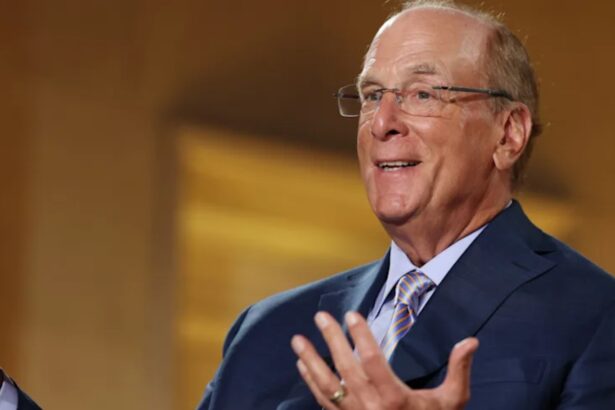 Larry Fink BlackRock CEO discussing investing and artificial intelligence
