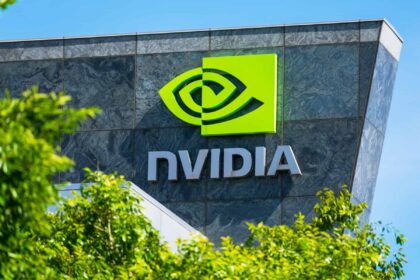 Nvidia CEO Jensen Huang and Nvidia AI chips during the company's next growth phase