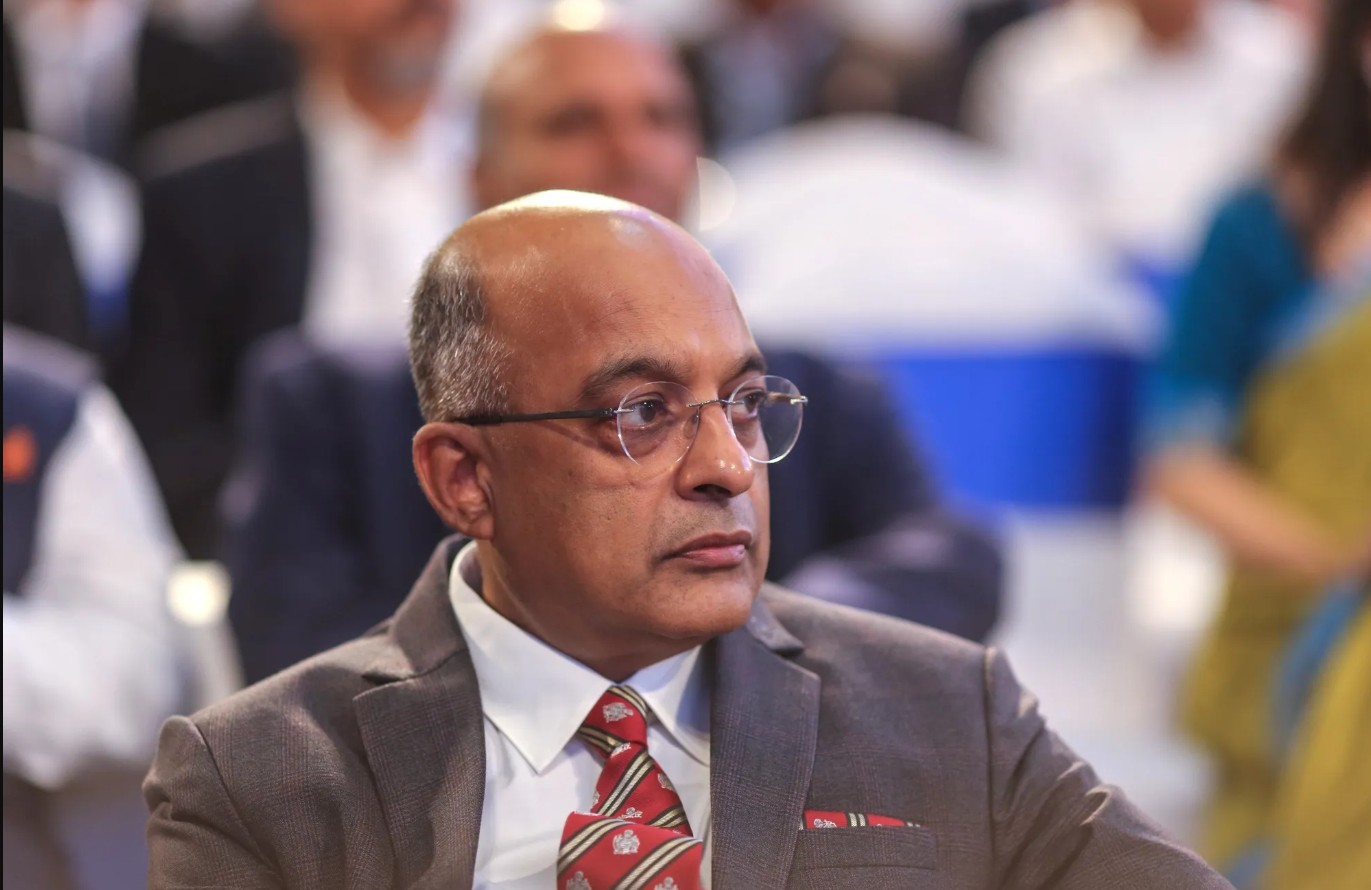 HDFC Bank signage representing the lender's leadership transition after CEO Sashidhar Jagdishan announced he would not seek reappointment